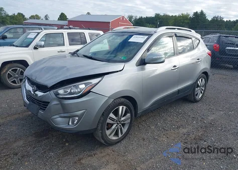 2014 Hyundai Tucson Limited from USA, damaged, VIN KM8JUCAG6EU942037